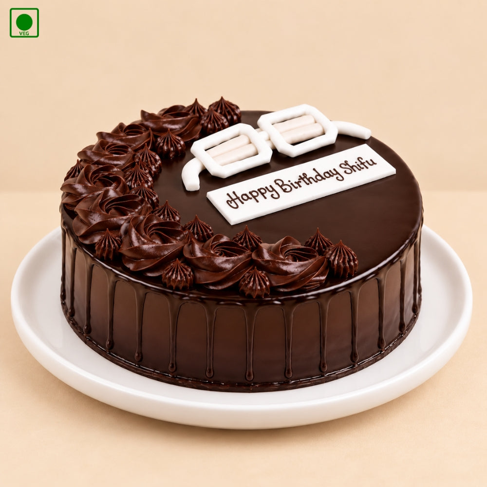 Choco Truffle Drip Cake - Gurgaon, Delhi & Noida