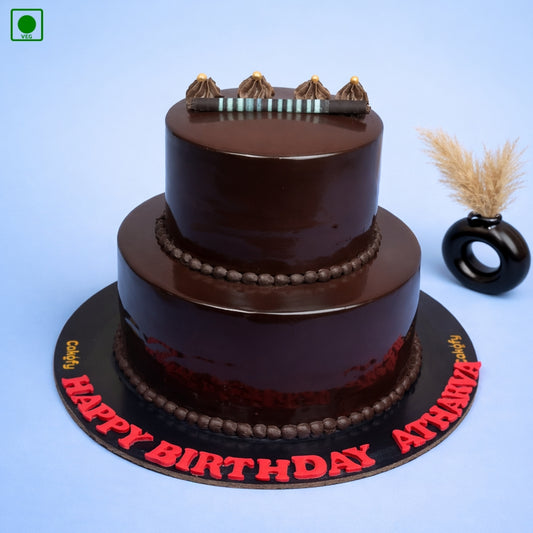 Choco Truffle Two Tier Cake
