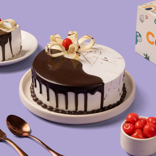 Choco Vanilla Cake - Gurgaon & Delhi NCR | Cakofy