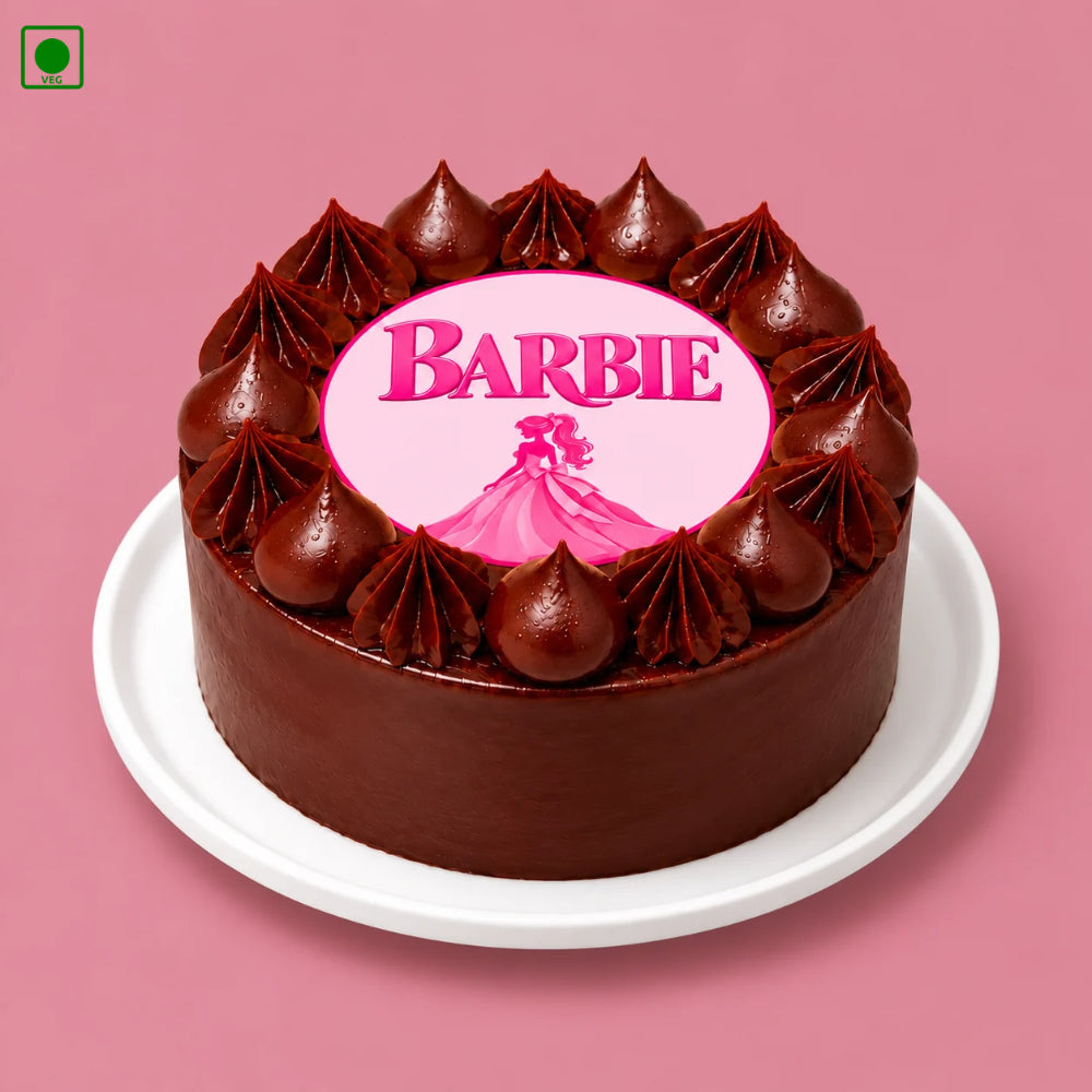 Chocolate Barbie Bento Cake – Gurgaon, Delhi & Noida