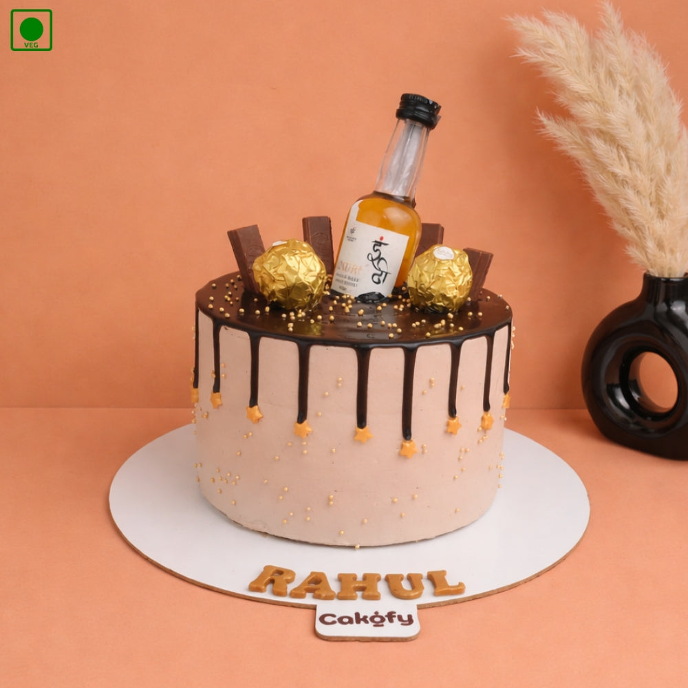 Chocolate Drip Liquor Cake - Gurgaon & Delhi NCR | Cakofy