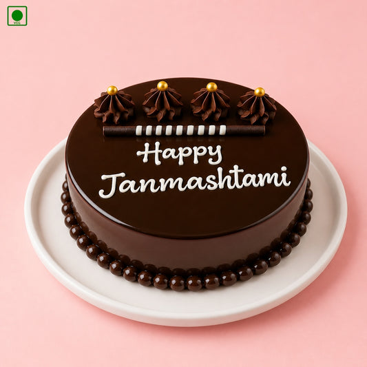 Chocolate Janmashtami Cake - Gurgaon, Delhi & Noida