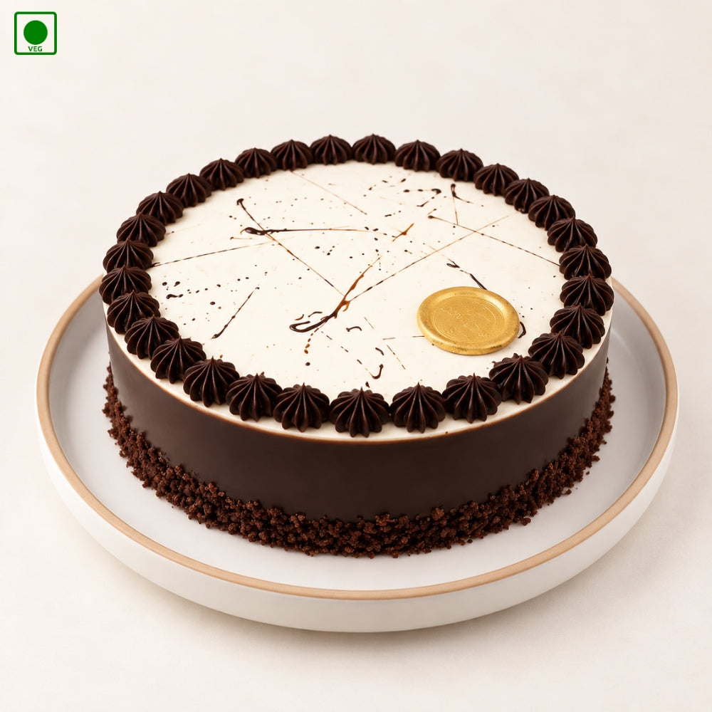 Classic Choco Vanilla Cake  - Gurgaon, Delhi & Noida