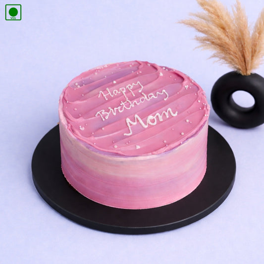 Classic Pink Mom Cake - Gurgaon & Delhi NCR | Cakofy