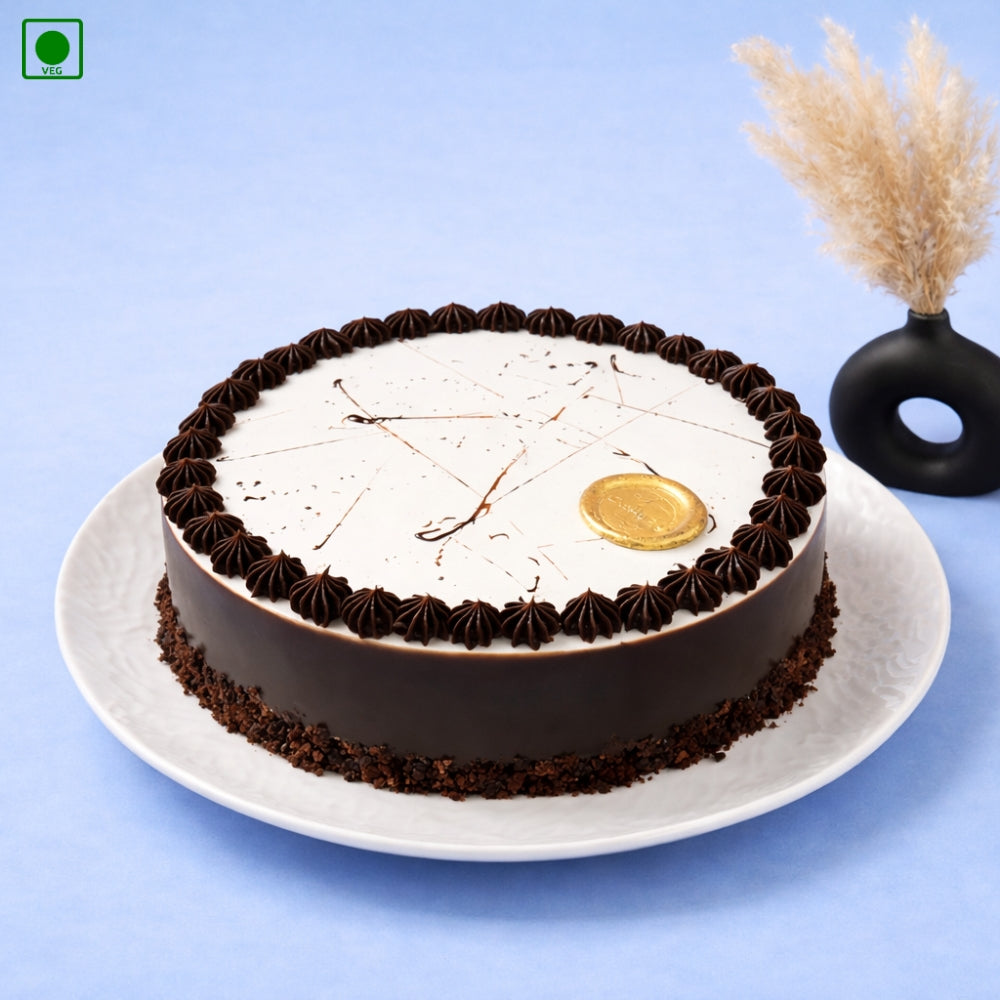 Classic Choco Vanilla Cake  - Gurgaon, Delhi & Noida