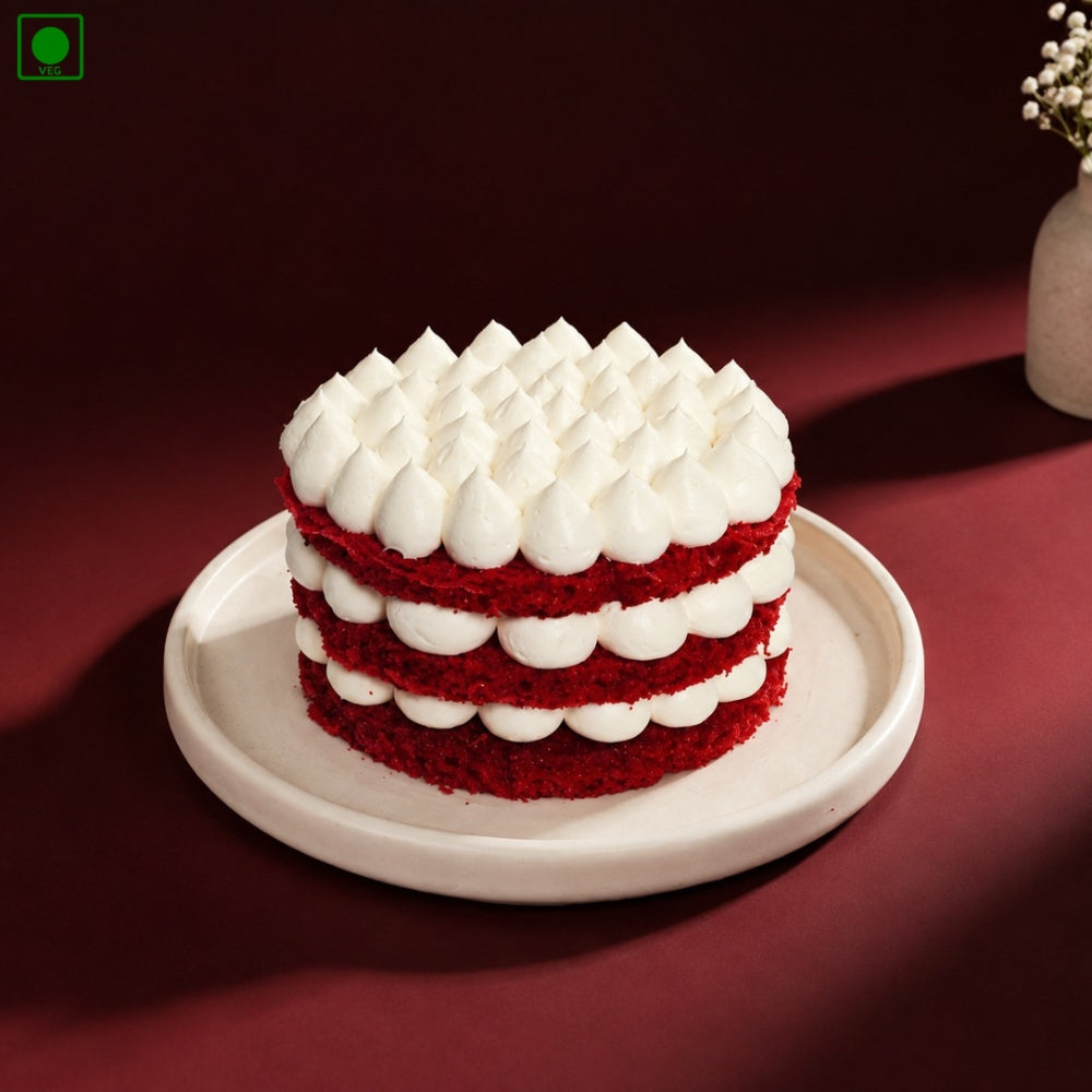 Classic Red Velvet Cake - Gurgaon, Delhi & Noida