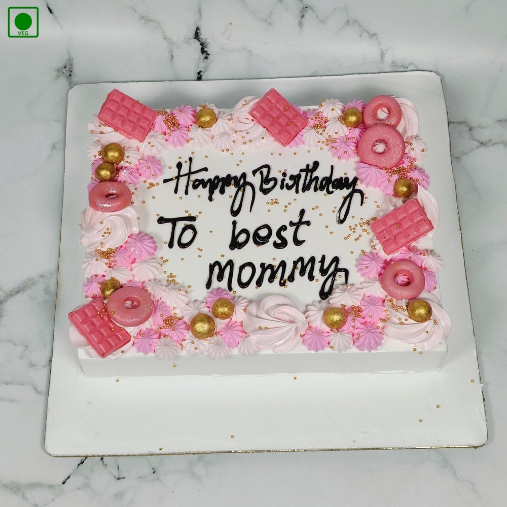 Classic Square Cake - Gurgaon & Delhi NCR | Cakofy