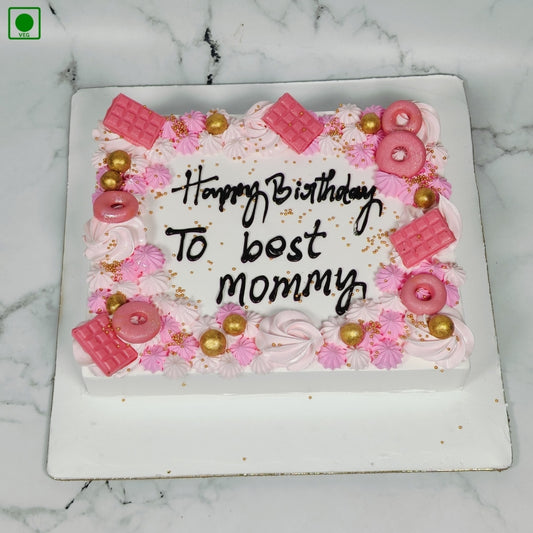 Classic Square Cake - Gurgaon & Delhi NCR | Cakofy