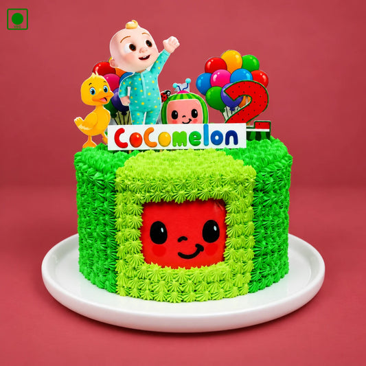 Cocomelon Cream & Poster Cake - Gurgaon, Delhi & Noida