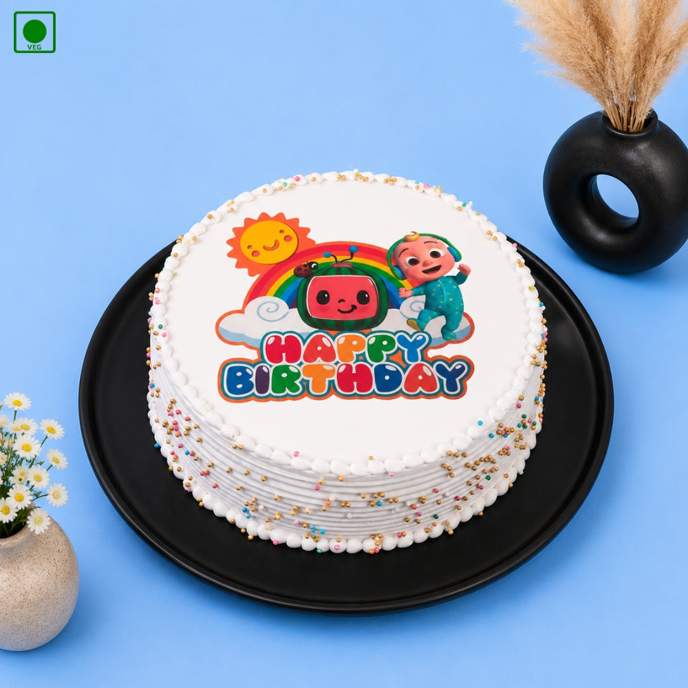 Cocomelon Poster Cake - Gurgaon, Delhi & Noida
