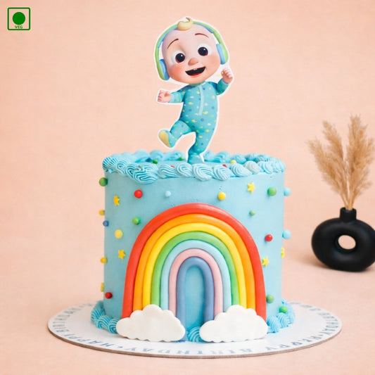 Cocomelon Rainbow Joy Cake - Gurgaon & Delhi NCR | Cakofy