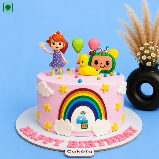 Cocomelon Cartoon Theme Cake - Gurgaon & Delhi NCR | Cakofy