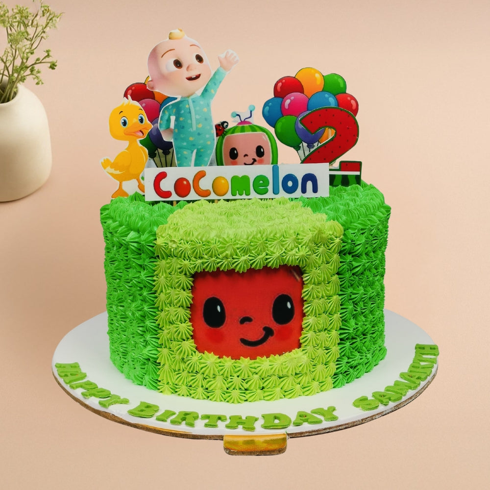 Cocomelon Cream & Poster Cake