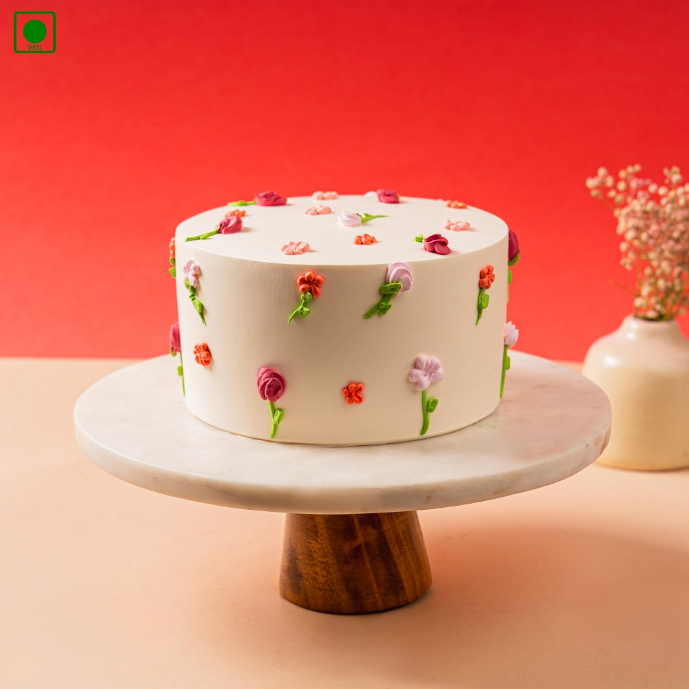 Colorful Flower Cake - Gurgaon, Delhi & Noida