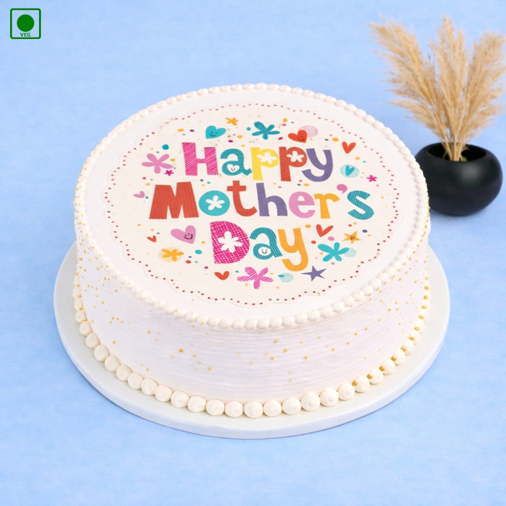 Colorful Mother’s Day Cake - Gurgaon, Delhi & Noida