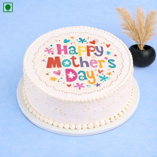 Colorful Mother’s Day Cake - Gurgaon & Delhi NCR | Cakofy