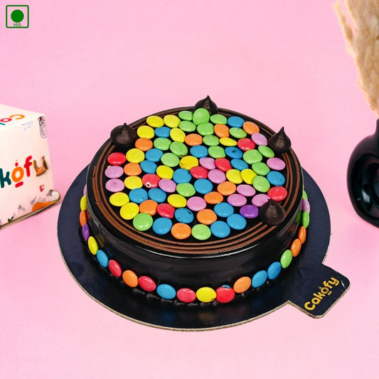 Colorful Gems Chocolate Cake - Gurgaon & Delhi NCR | Cakofy