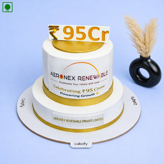 Company Growth Celebration Cake - Gurgaon & Delhi NCR | Cakofy