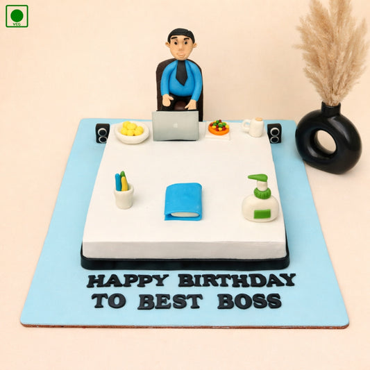Corporate Boss Celebration Cake - Gurgaon & Delhi NCR | Cakofy