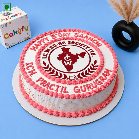 Corporate Logo Designer Cake - Gurgaon, Delhi & Noida