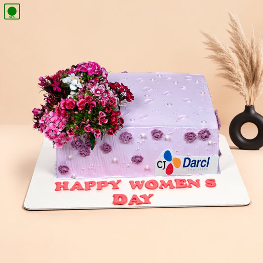 Corporate Women’s Day Cake – Gurgaon & Delhi NCR | Cakofy