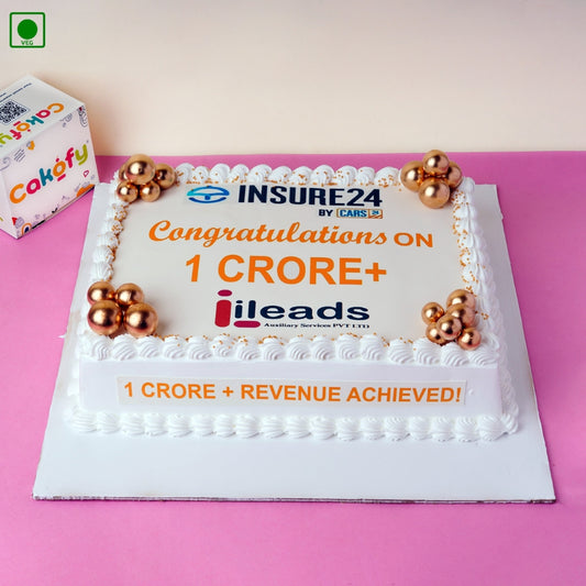 Corporate Revenue Theme Cake - Gurgaon & Delhi NCR | Cakofy