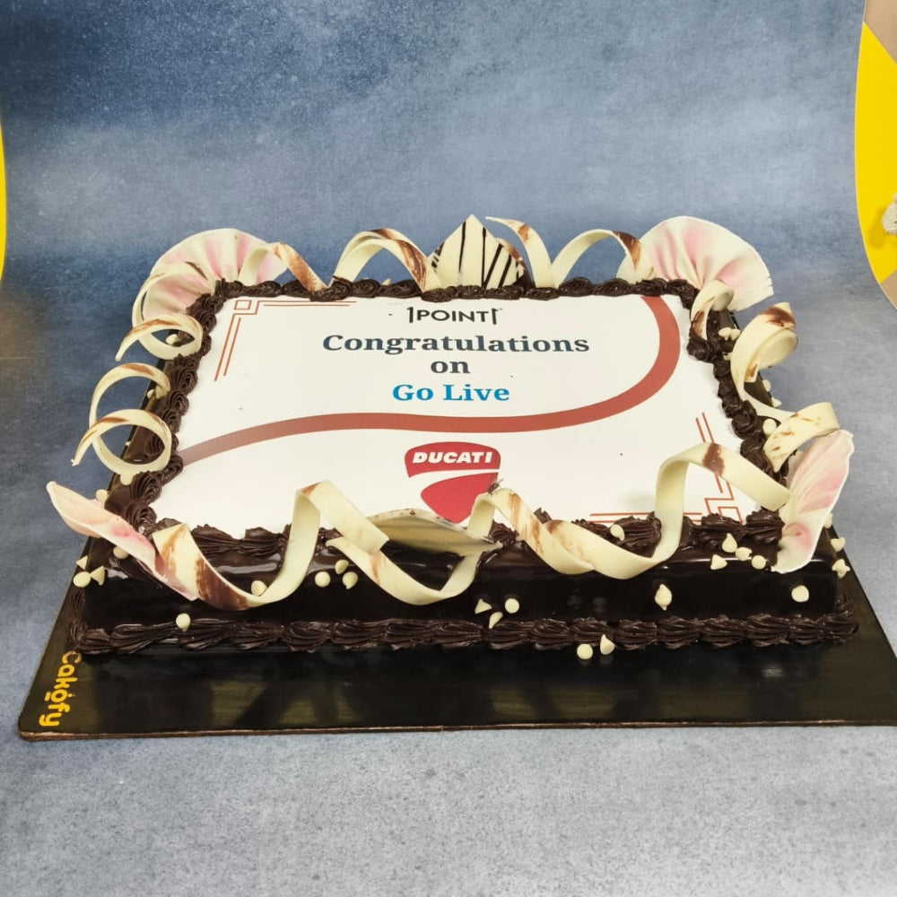 Corporate Theme Designer Cake - Gurgaon & Delhi NCR | Cakofy
