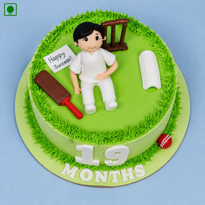 Cricket Lover Theme Cake