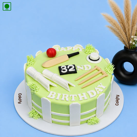 Cricket Stadium Theme Cake – Gurgaon & Delhi NCR | Cakofy