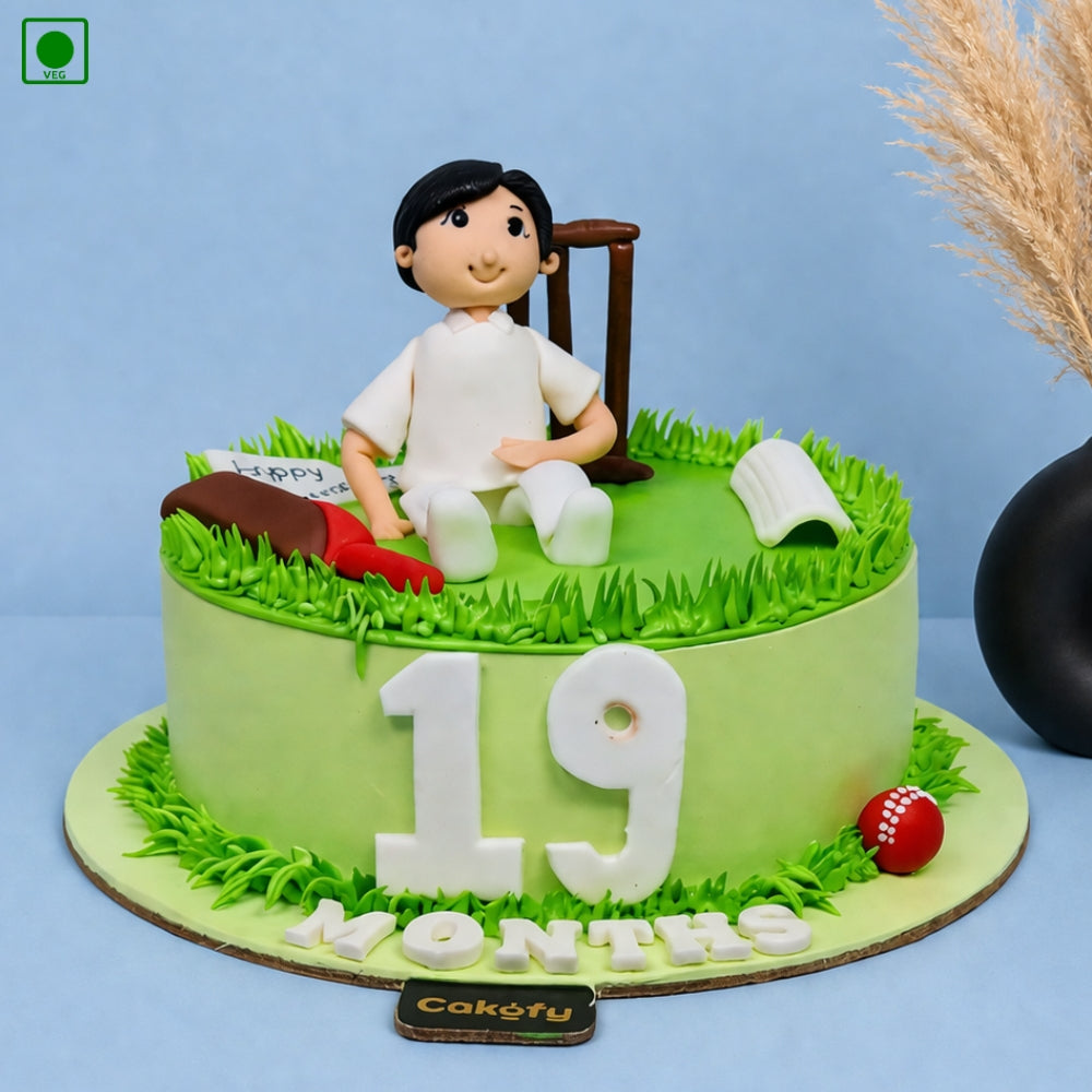 Cricket Lover Theme Cake – Gurgaon & Delhi NCR | Cakofy