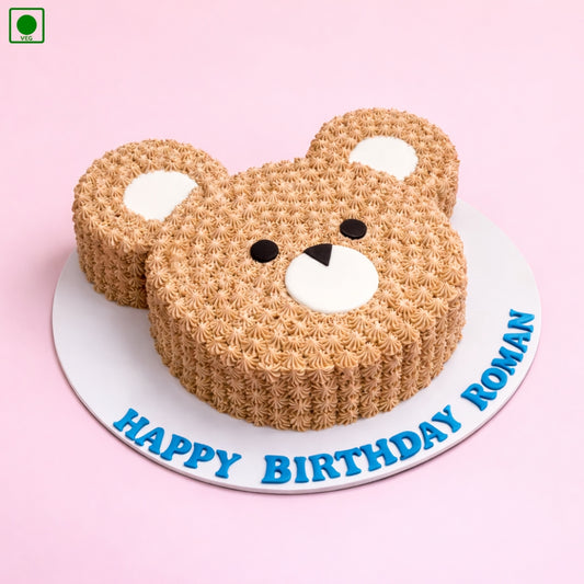 Cute Bear Face Cake - Gurgaon & Delhi NCR | Cakofy