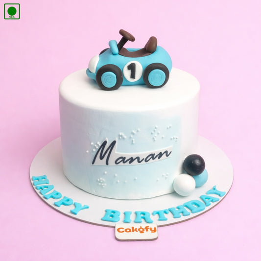 Cute Car Theme Cake - Cake Gurgaon & Delhi NCR | Cakofy