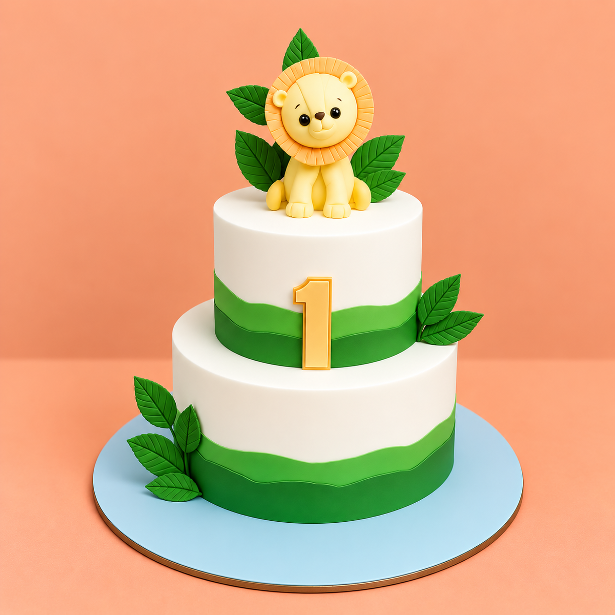 Cute Lion Theme Cake – Gurgaon, Delhi & Noida