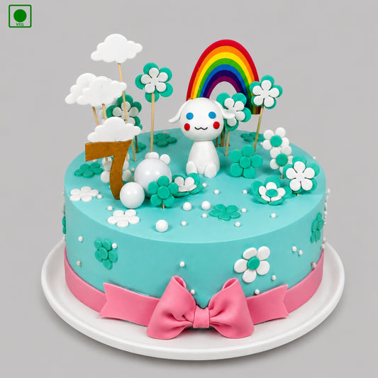 Cute Teddy Designer Cake - Gurgaon, Delhi & Noida