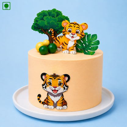 
Cute Tiger Theme Cake - Gurgaon, Delhi & Noida
