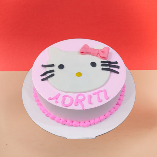 Cute Kitty Birthday Cake - Gurgaon & Delhi NCR | Cakofy