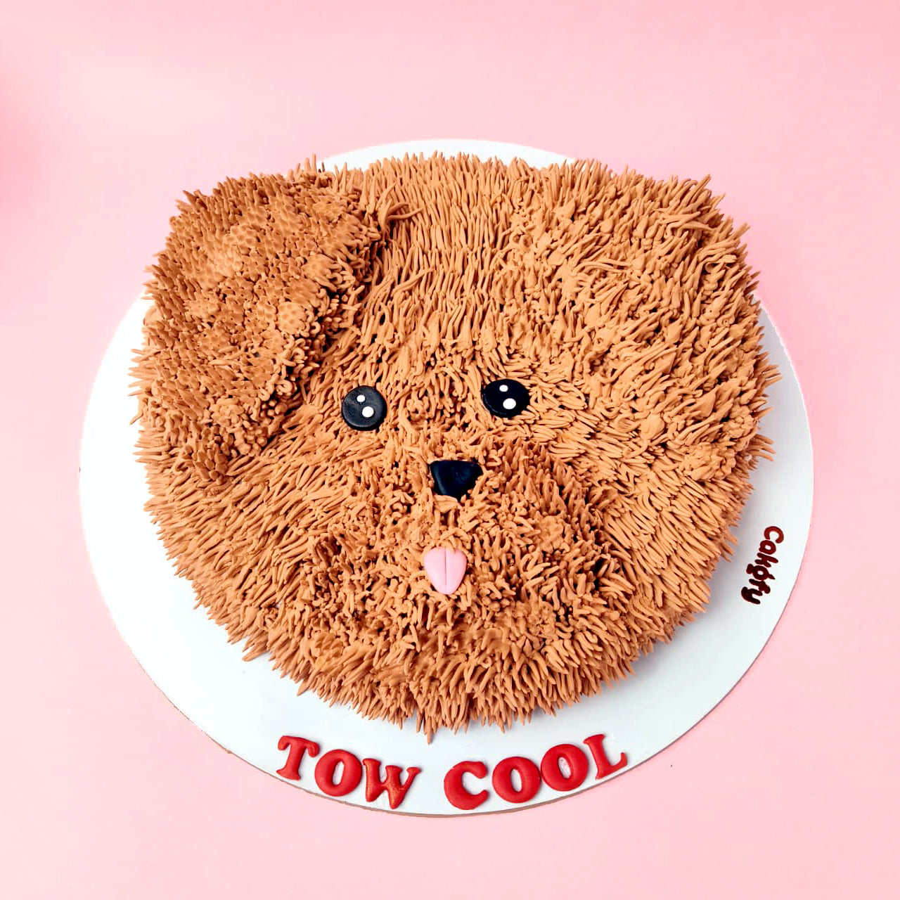 Cute Puppy Face Theme Cake - Gurgaon & Delhi NCR | Cakofy