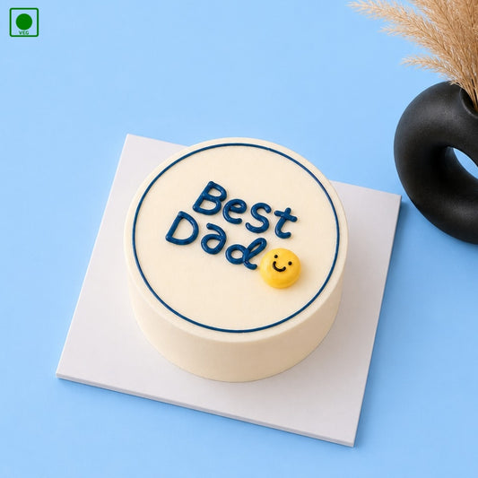 Dad Smiley Bento Cake – Gurgaon & Delhi NCR | Cakofy