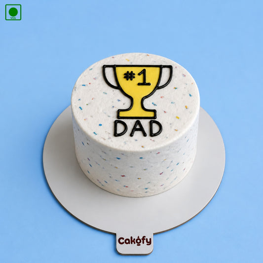 Dad Trophy Cake – Gurgaon & Delhi NCR | Cakofy