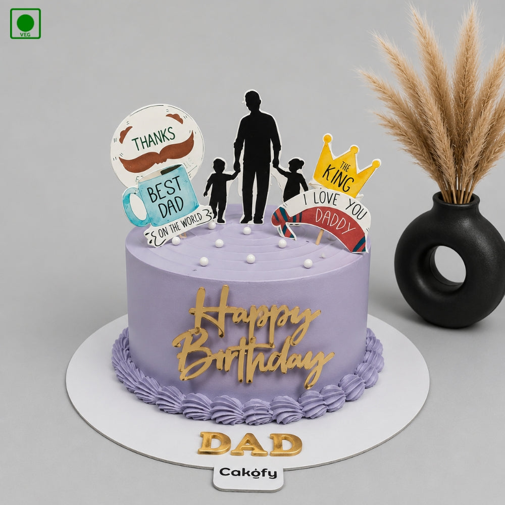 Dad's Special Day Cake - Gurgaon, Delhi & Noida