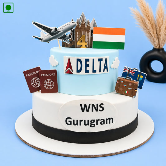 Delta Air Lines Cake – Gurgaon & Delhi NCR | Cakofy