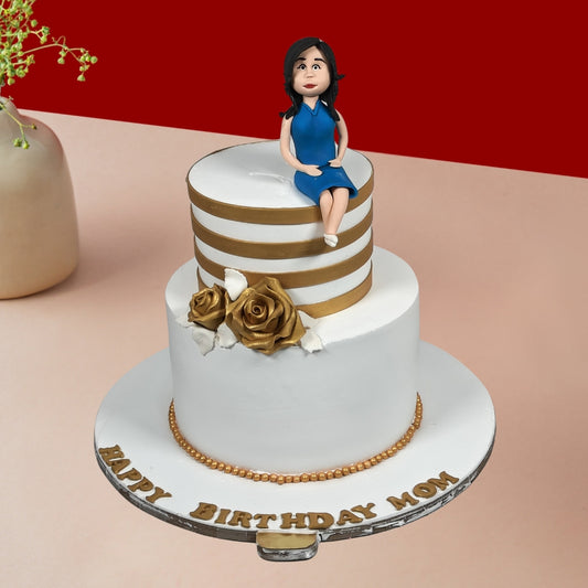 Designer Birthday Cake For Mom – Gurgaon & Delhi NCR | Cakofy