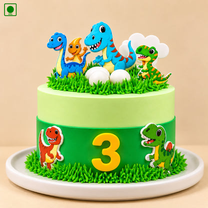 Dinosaur Egg Theme Cake