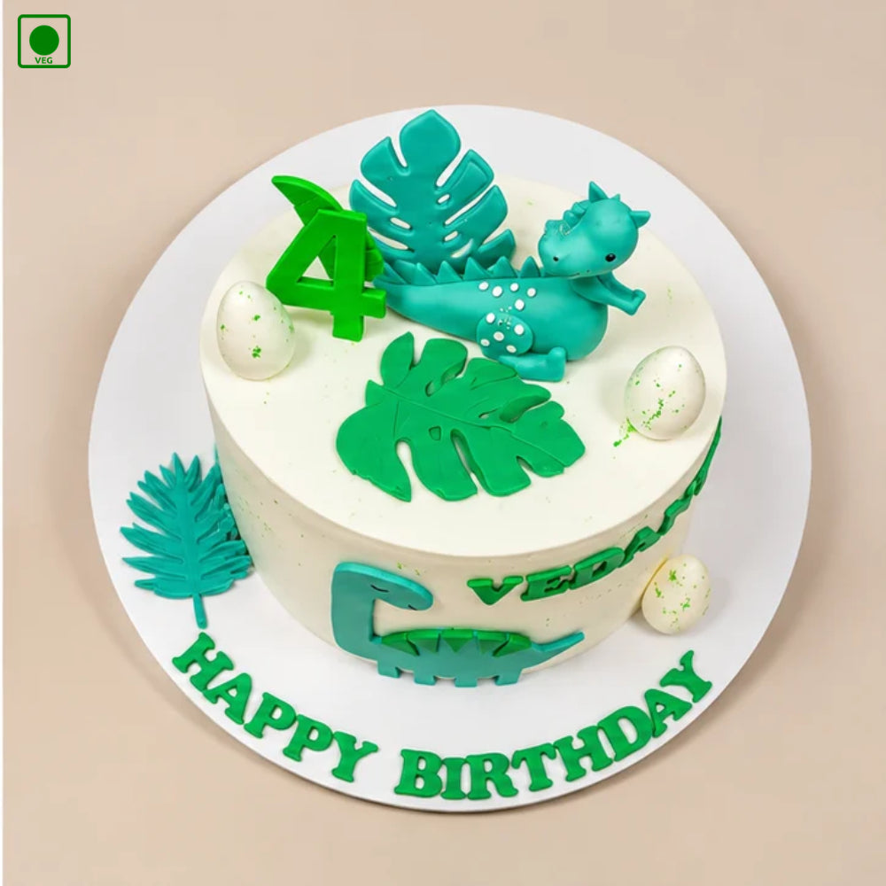 Dinosaur Jungle Birthday Cake – Gurgaon, Delhi & Noida