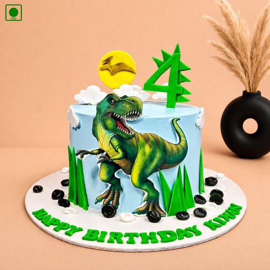 Dinosaur Jungle Cake – Gurgaon & Delhi NCR | Cakofy
