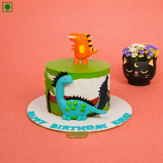 Dinosaur Safari Cake – Gurgaon & Delhi NCR | Cakofy