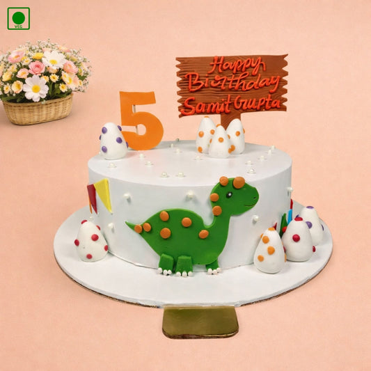 Dinosaurs Egg Designer Cake – Gurgaon & Delhi NCR | Cakofy