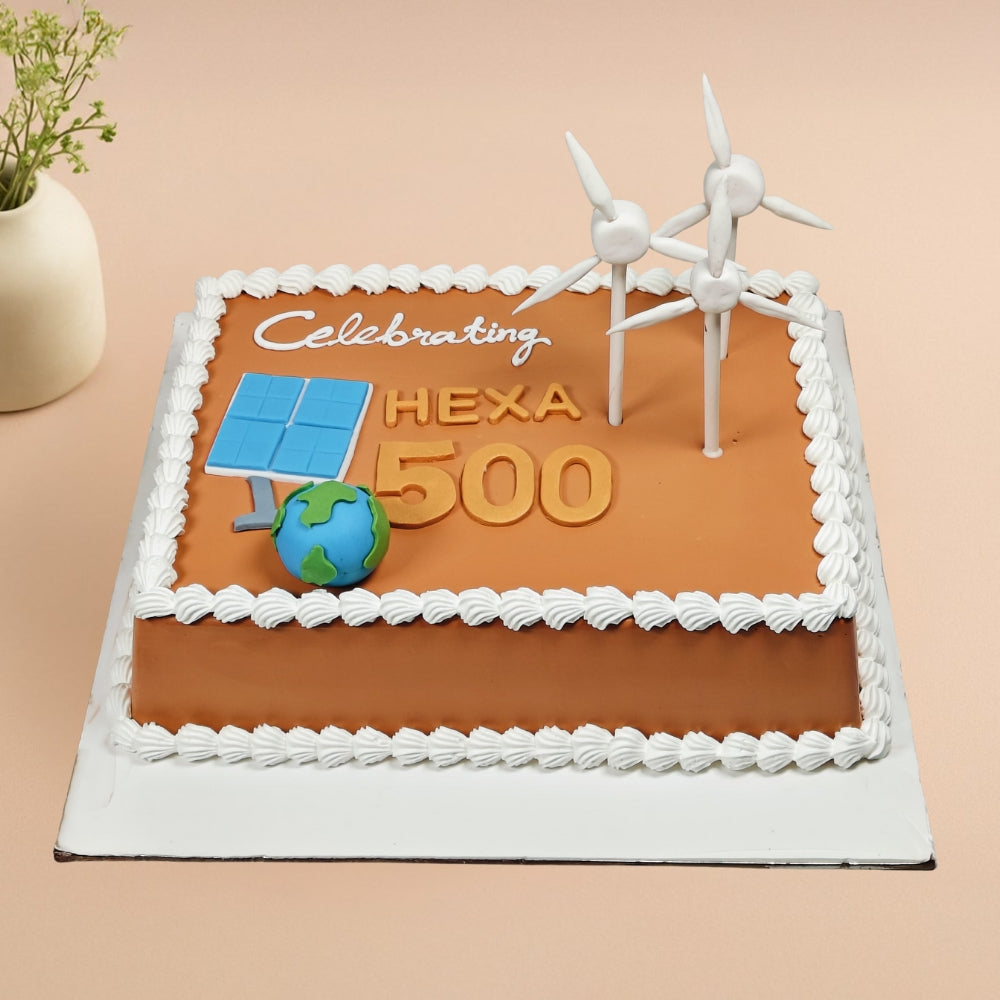 Celebrating Launching Cake