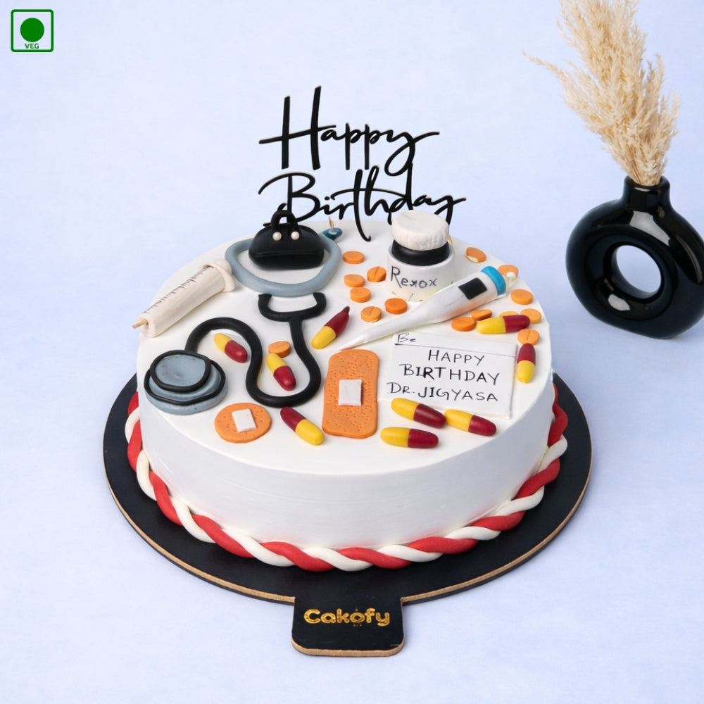 Doctor Theme  Cake - Gurgaon & Delhi NCR | Cakofy
