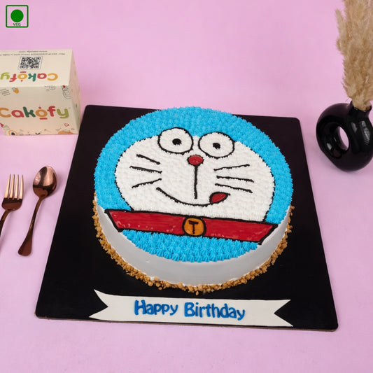 Doraemon Face Designer Cake - Gurgaon & Delhi NCR | Cakofy